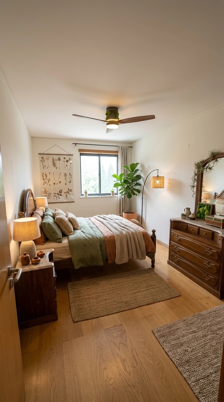 Biophilic Bedroom design — interior photo by GenRoom AI
