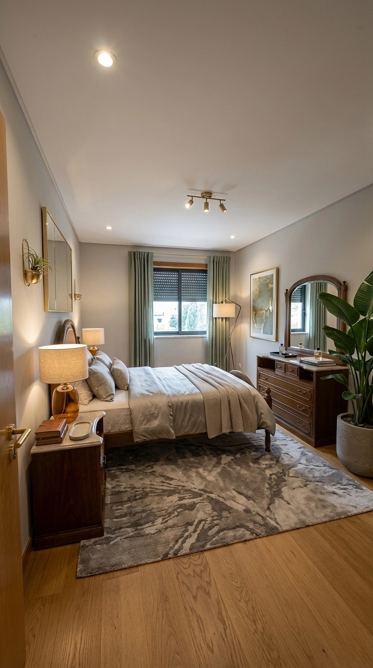 Contemporary Bedroom design — interior photo by GenRoom AI