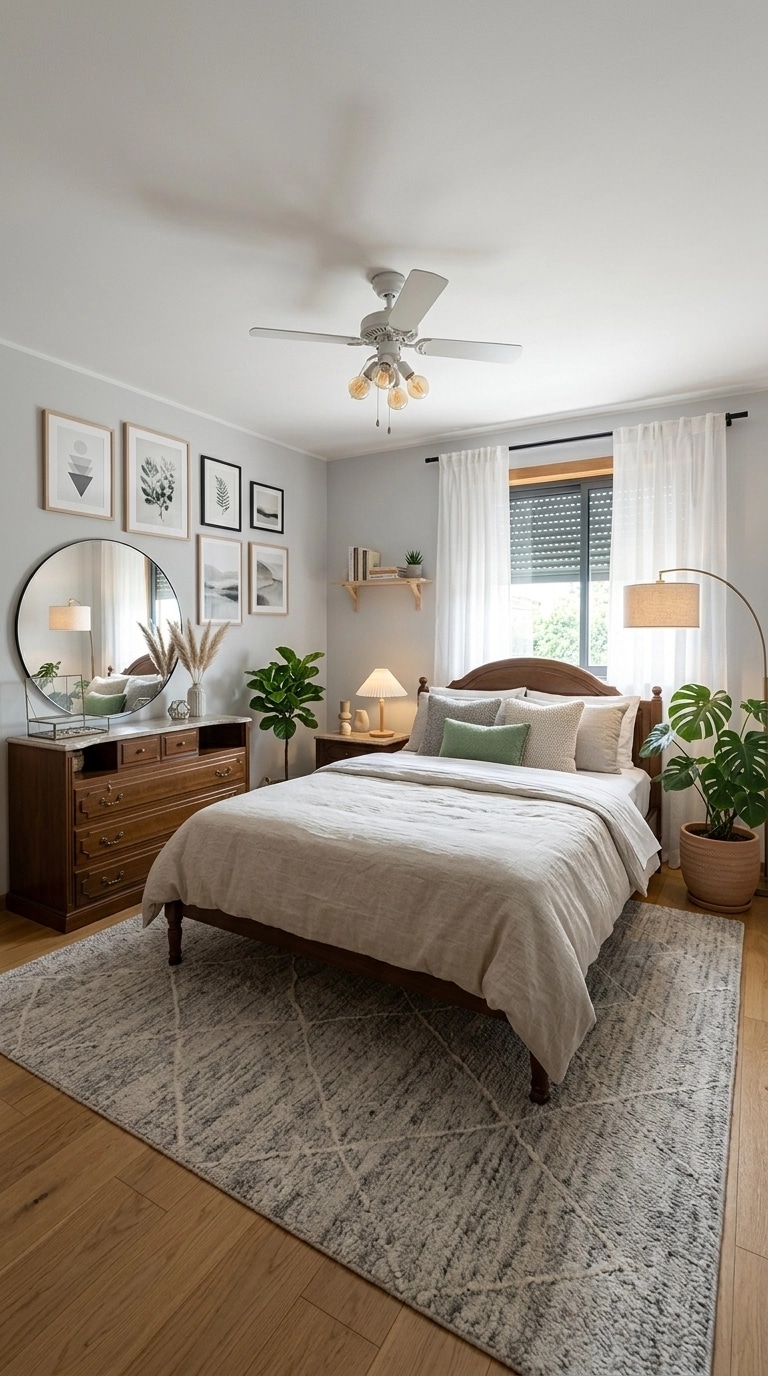 Scandinavian Bedroom design — interior photo by GenRoom AI