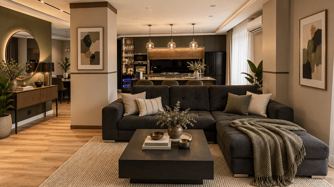 Interior design in Contemporary style — Kitchen by GenRoom AI