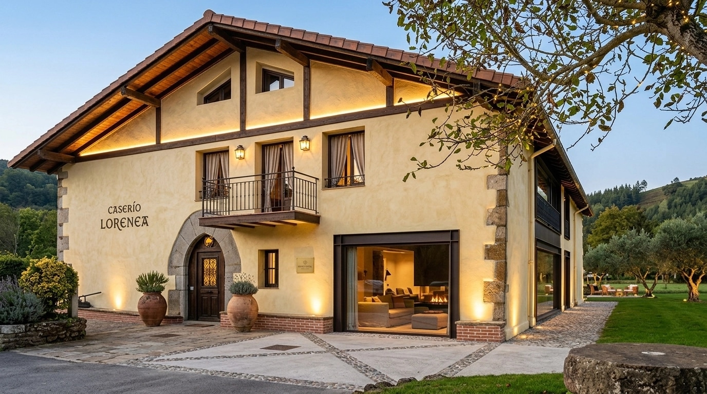 Facade design in Mediterranean Facade style — photo by GenRoom AI
