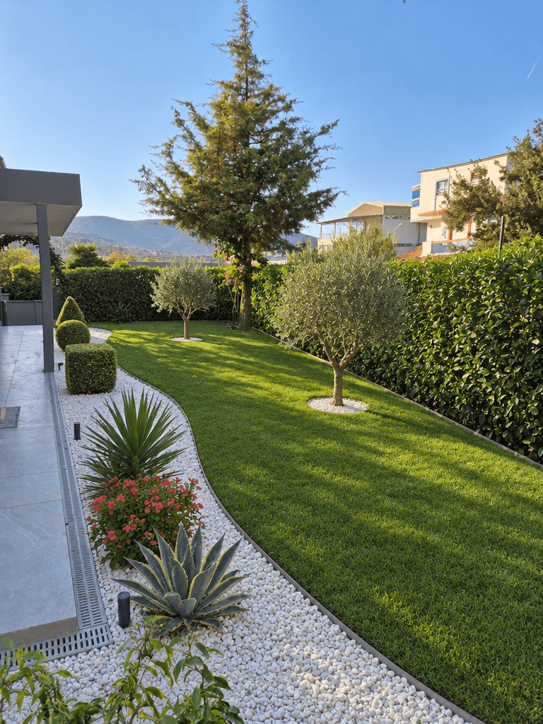 Yard design in no_style style — photo by GenRoom AI