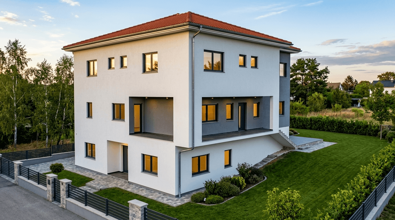 Classic Facade Facade design — facade photo by GenRoom AI