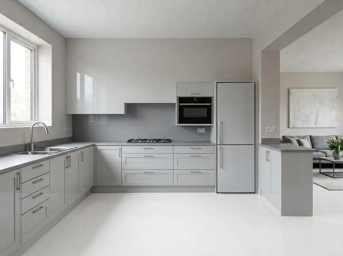 Kitchen interior in no_style style — photo by GenRoom AI