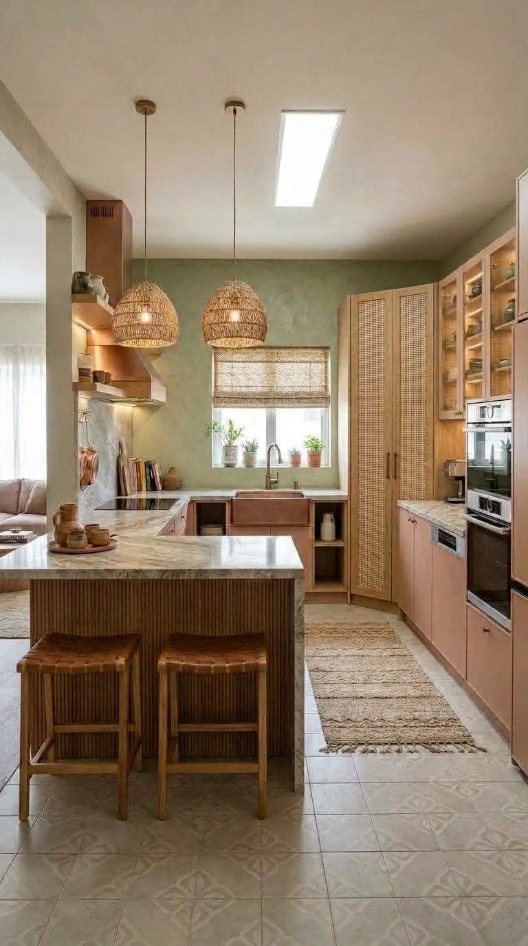 Kitchen interior in Contemporary style — photo by GenRoom AI