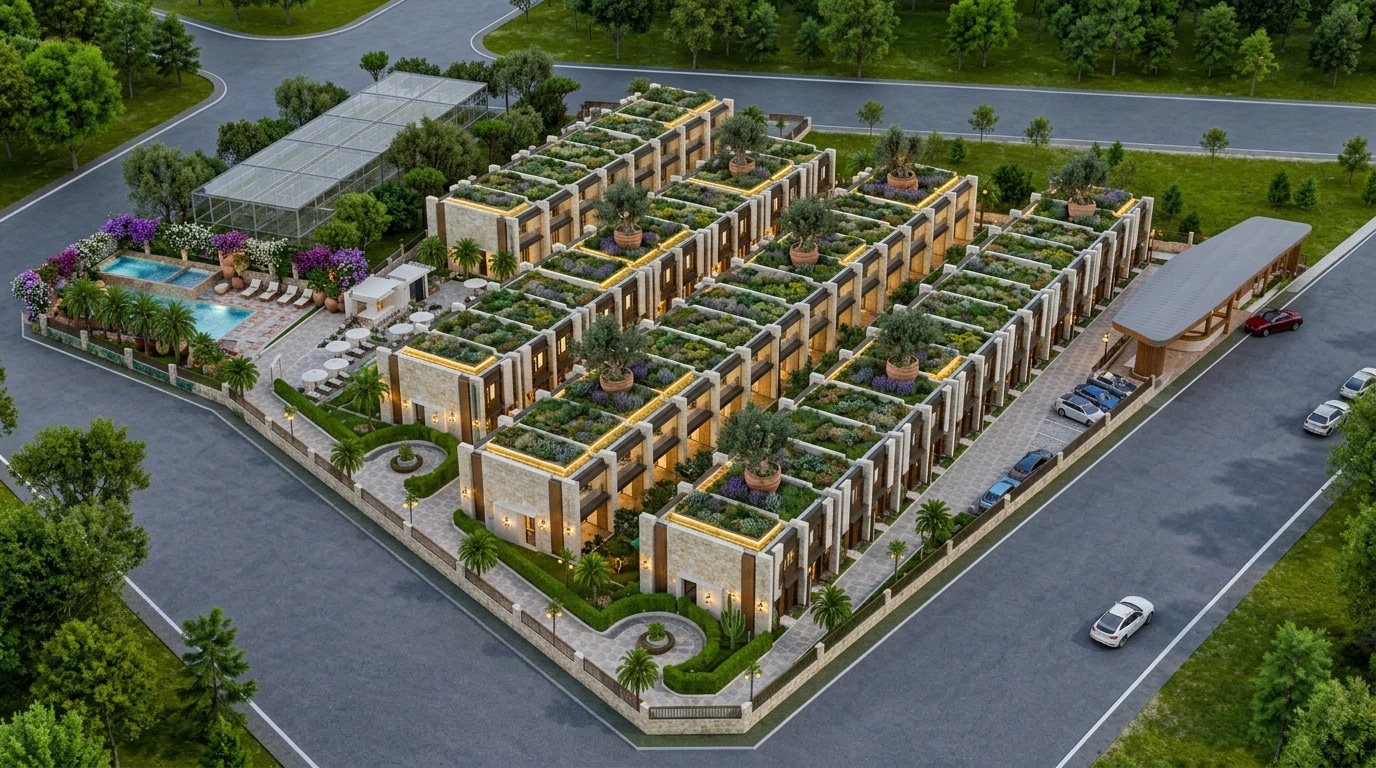İç mekân tasarımı Mediterranean stili — terrace GenRoom AI