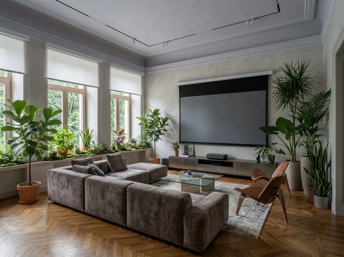 Interior design in Contemporary style — Living Room by GenRoom AI
