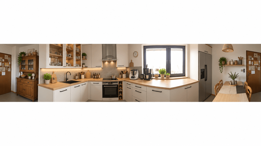 Minimalism Kitchen design — interior photo by GenRoom AI
