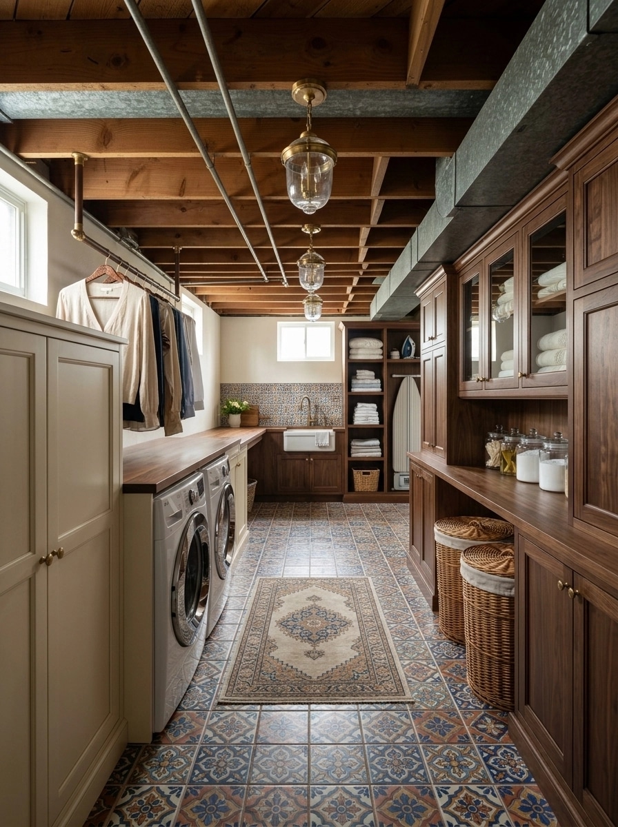 Interior design in Classic style — laundry by GenRoom AI