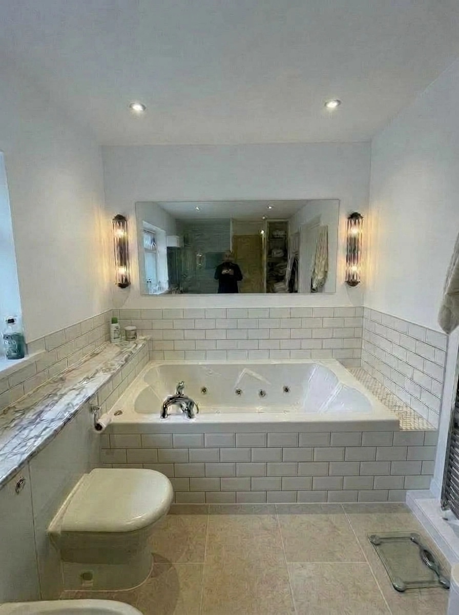 Bathroom interior in no_style style — photo by GenRoom AI