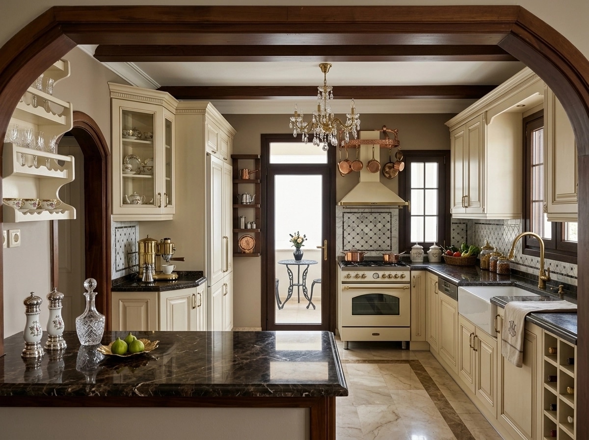 Classic Mutfak design — interior photo by GenRoom AI