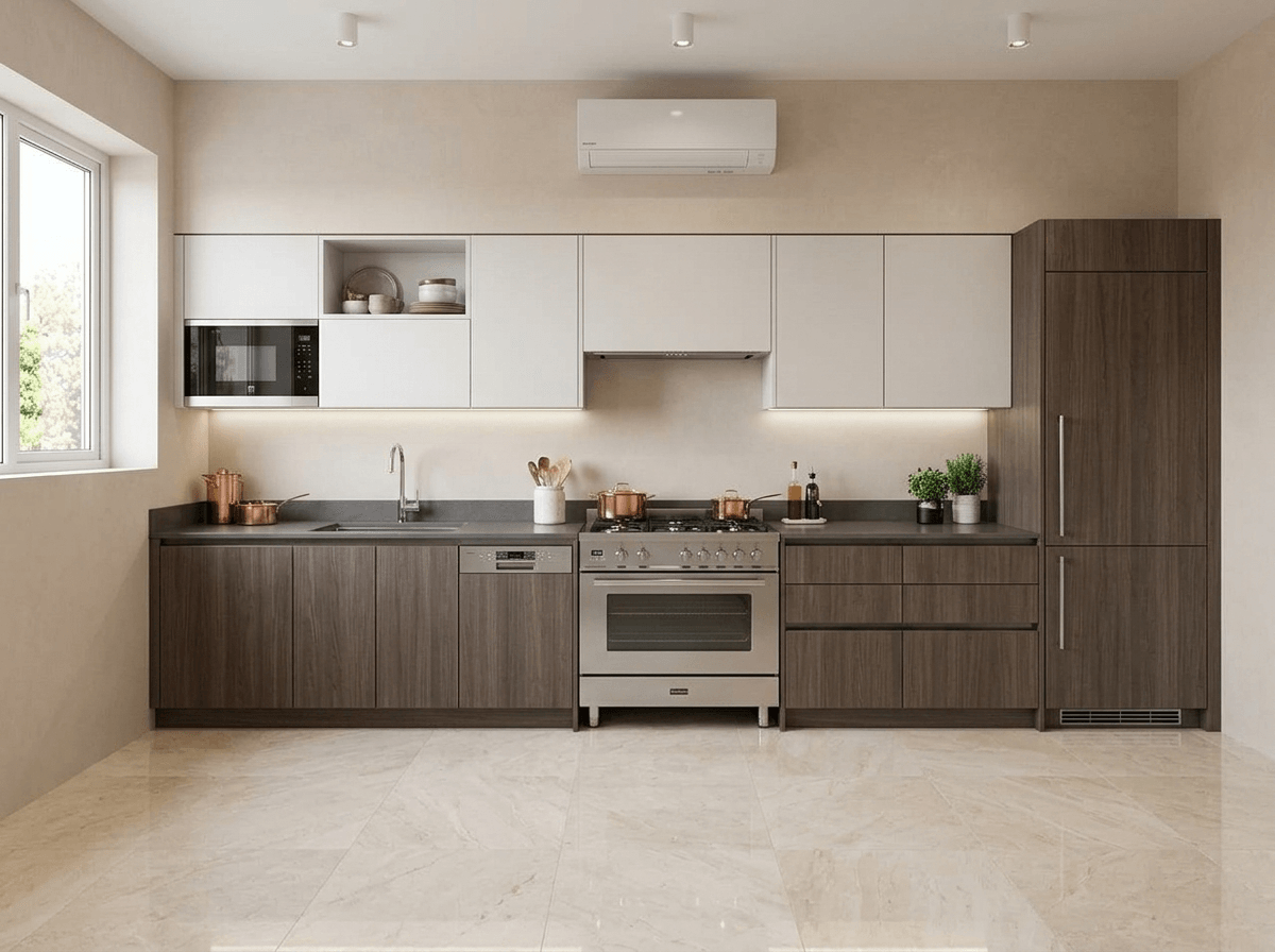 Kitchen interior in no_style style — photo by GenRoom AI