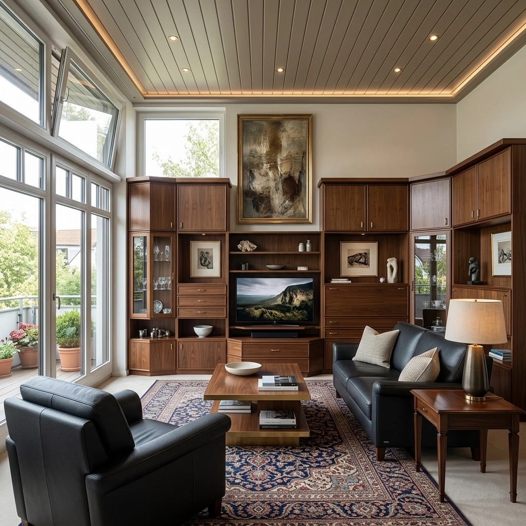 Interior design in Transitional style — Living Room by GenRoom AI