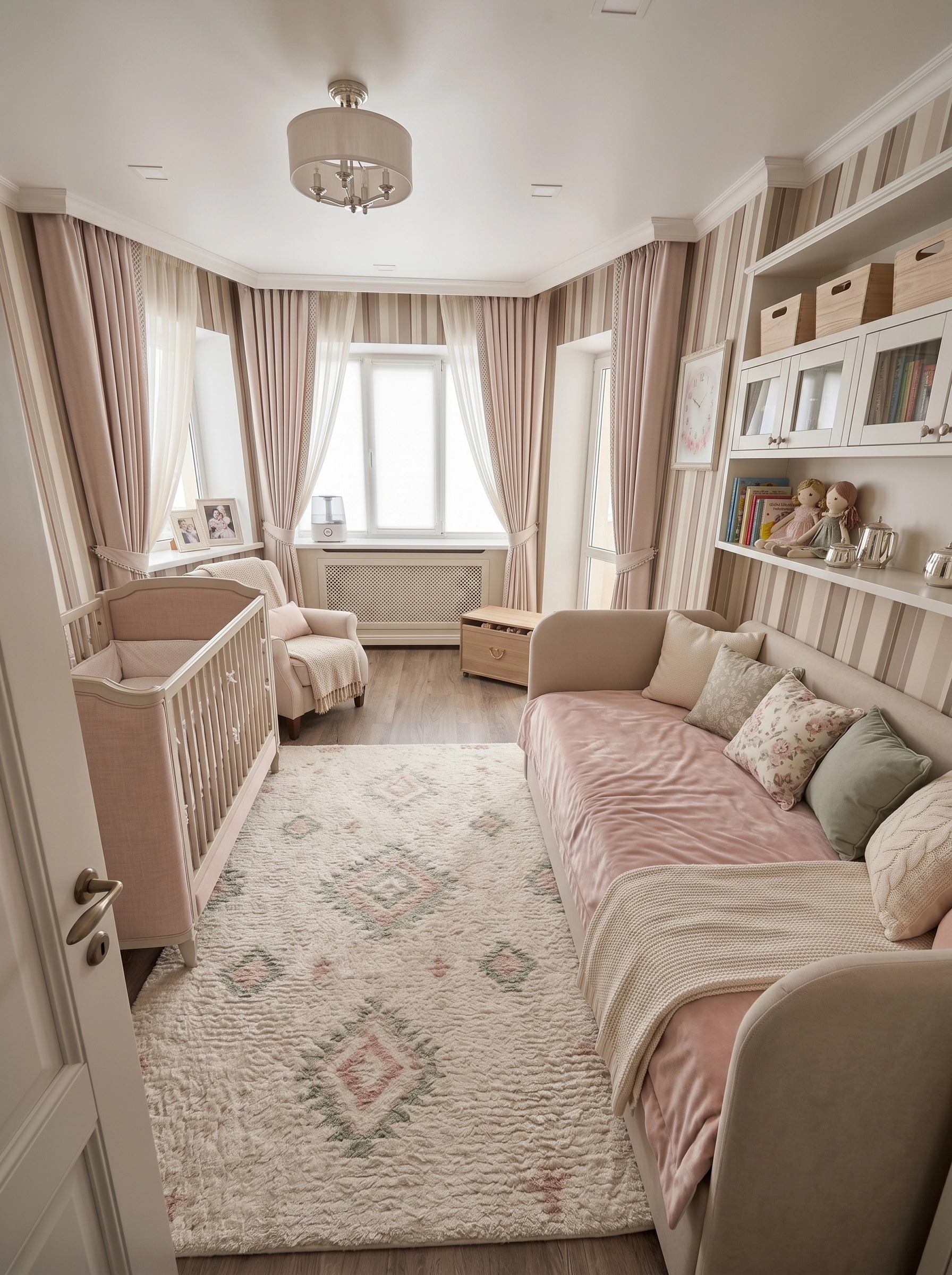 Interior design in Transitional style — Kids Room by GenRoom AI