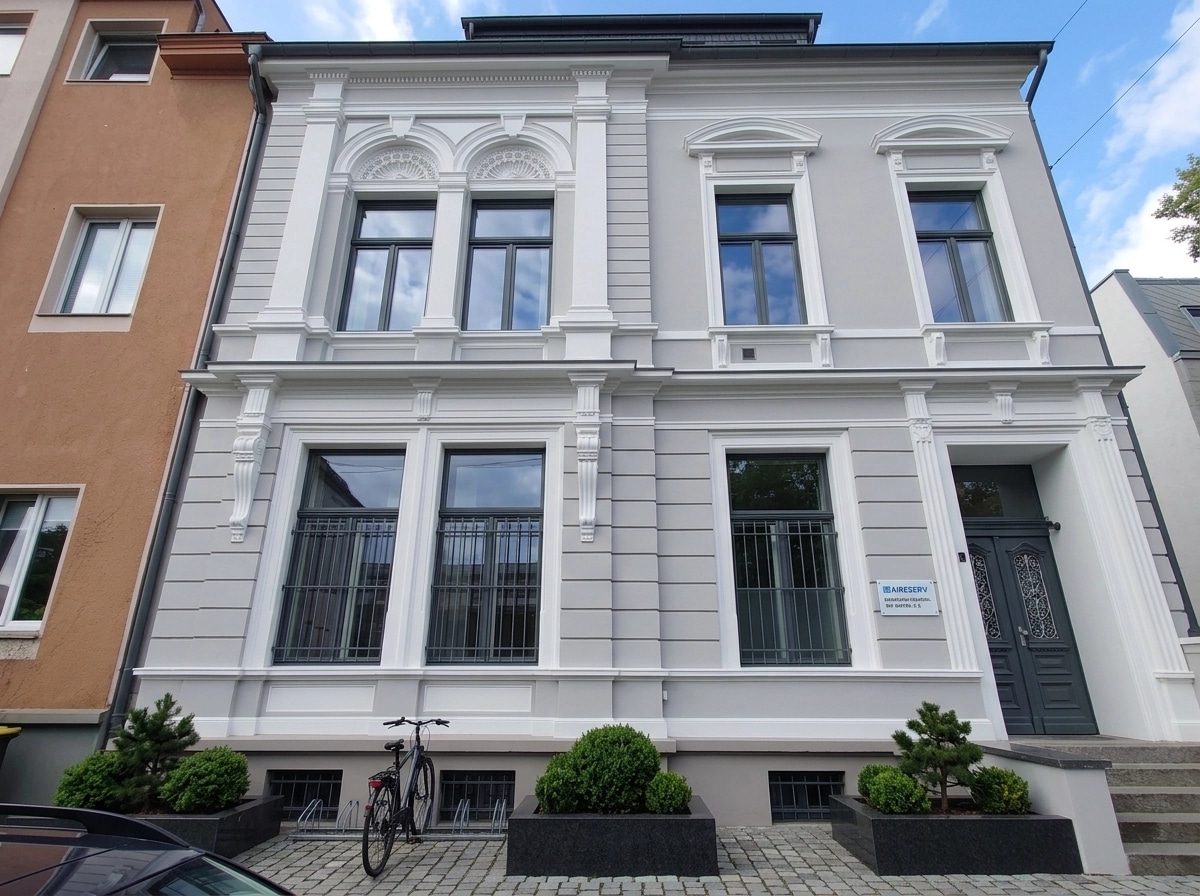 Neoclassic Facade Facade design — facade photo by GenRoom AI