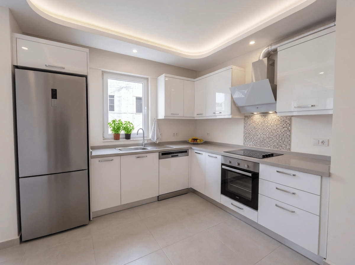 Kitchen interior in no_style style — photo by GenRoom AI