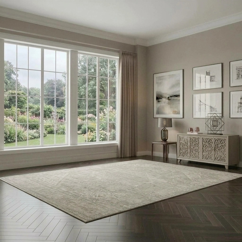 Interior design in Transitional style — Living Room by GenRoom AI