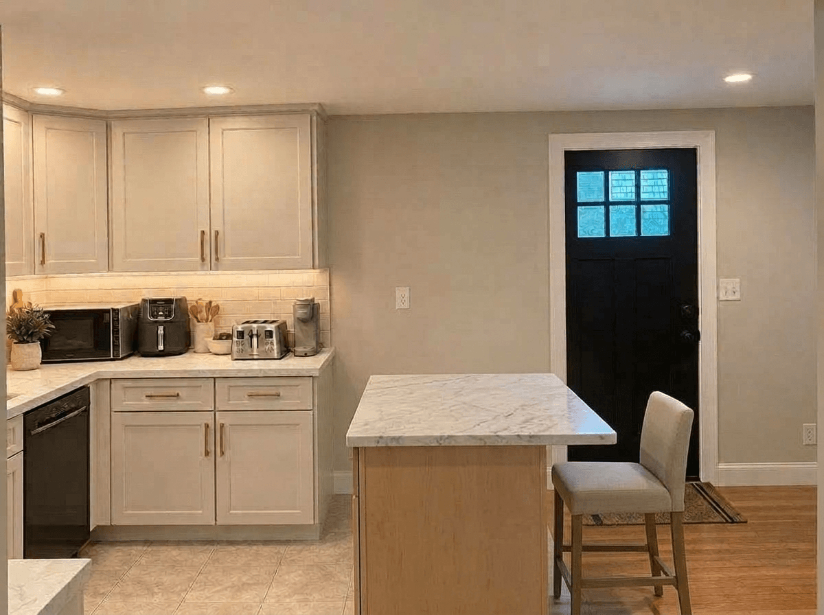 Kitchen interior in no_style style — photo by GenRoom AI