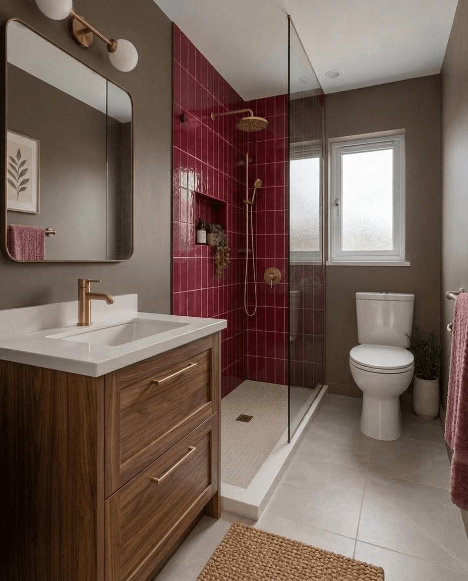 Bathroom interior in no_style style — photo by GenRoom AI