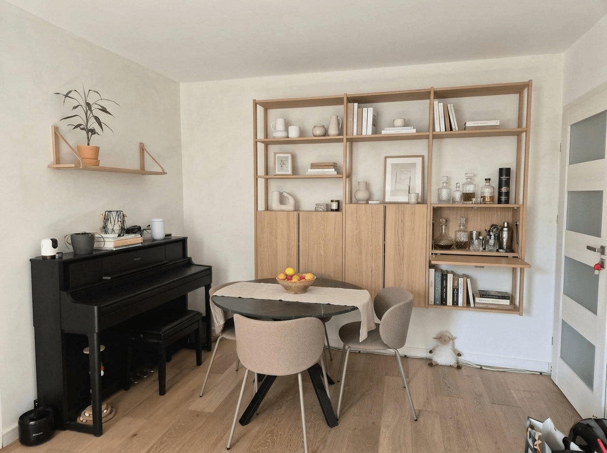 Interior design in Scandinavian style — dining_room by GenRoom AI