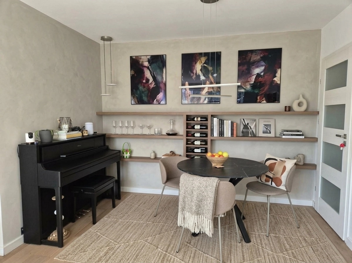 Interior design in Contemporary style — dining_room by GenRoom AI