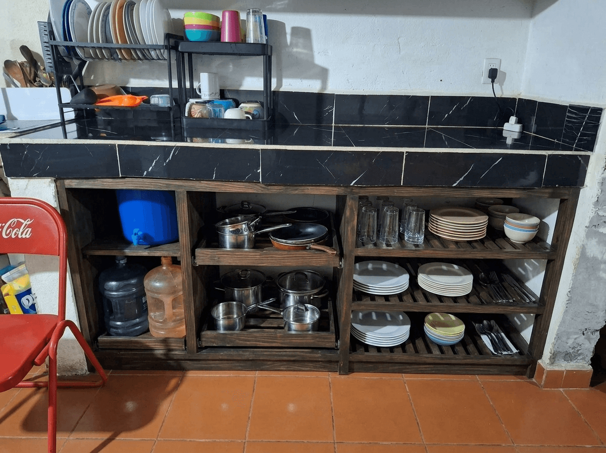 Kitchen interior in no_style style — photo by GenRoom AI