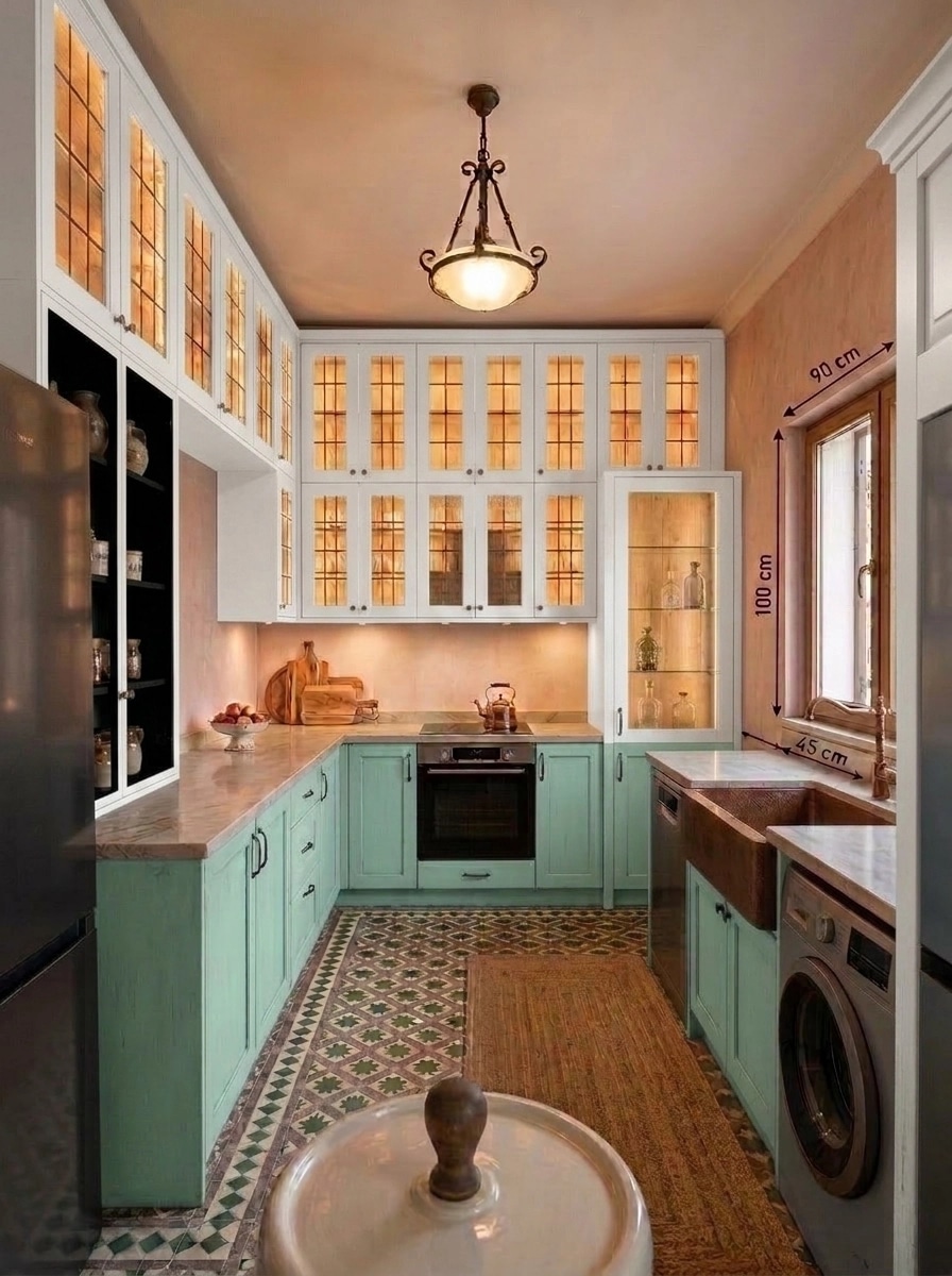 Interior design in Rustic style — Kitchen by GenRoom AI