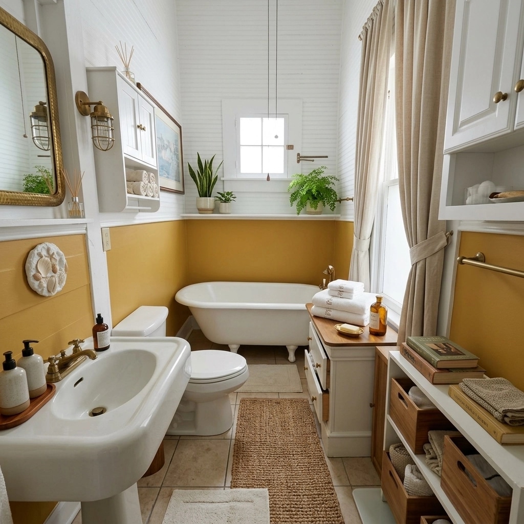 Bathroom interior in no_style style — photo by GenRoom AI