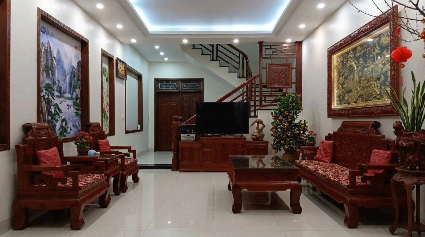 Interior design in Classic style — Living Room by GenRoom AI