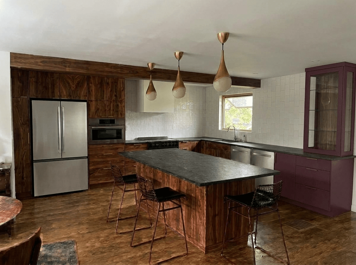 Kitchen interior in no_style style — photo by GenRoom AI