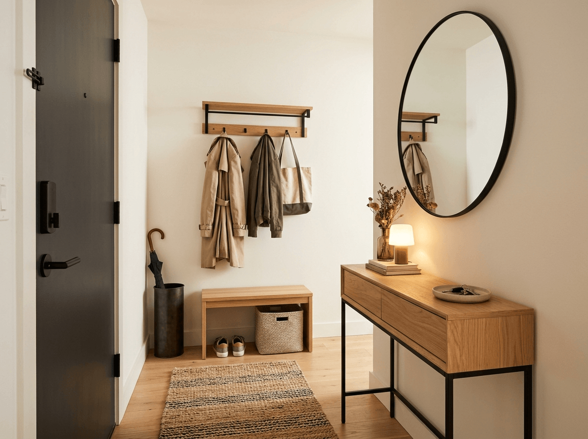 ออกแบบภายในในสไตล์ Contemporary — โถงทางเดิน โดย GenRoom AI