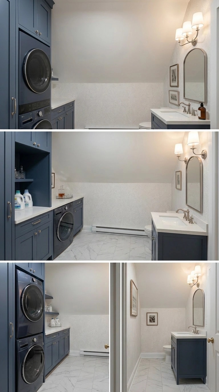 Interior design in Transitional style — Bathroom by GenRoom AI