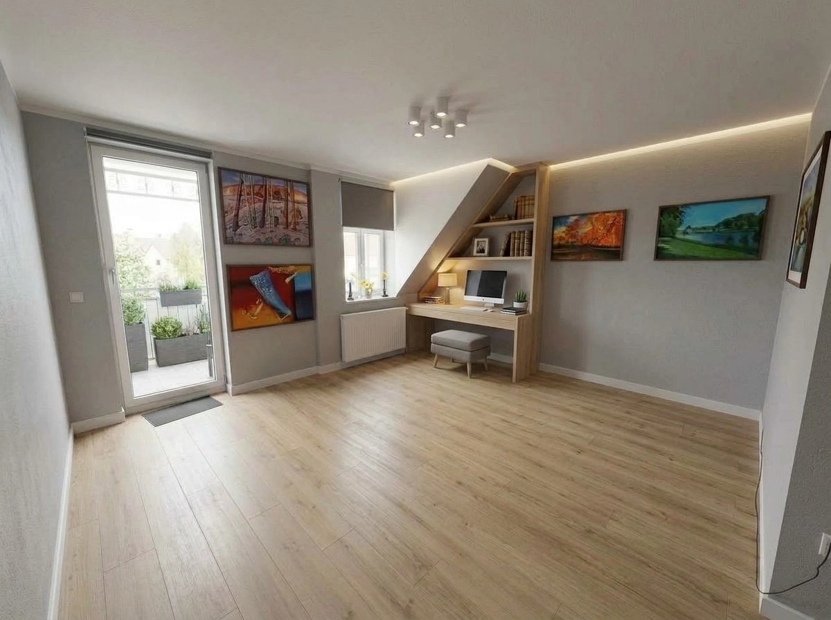 Interior design in Contemporary style — Living Room by GenRoom AI
