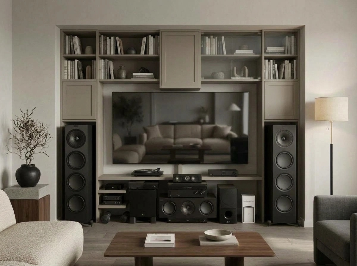 Minimalism Living Room design — interior photo by GenRoom AI