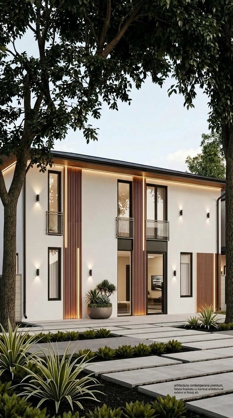 Contemporary Facade Facade design — facade photo by GenRoom AI