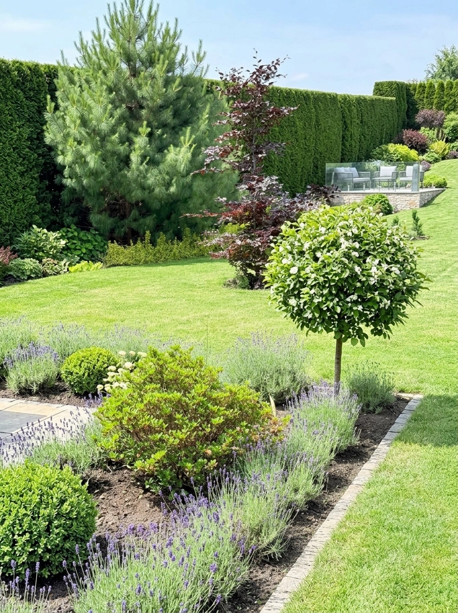Yard design in no_style style — photo by GenRoom AI