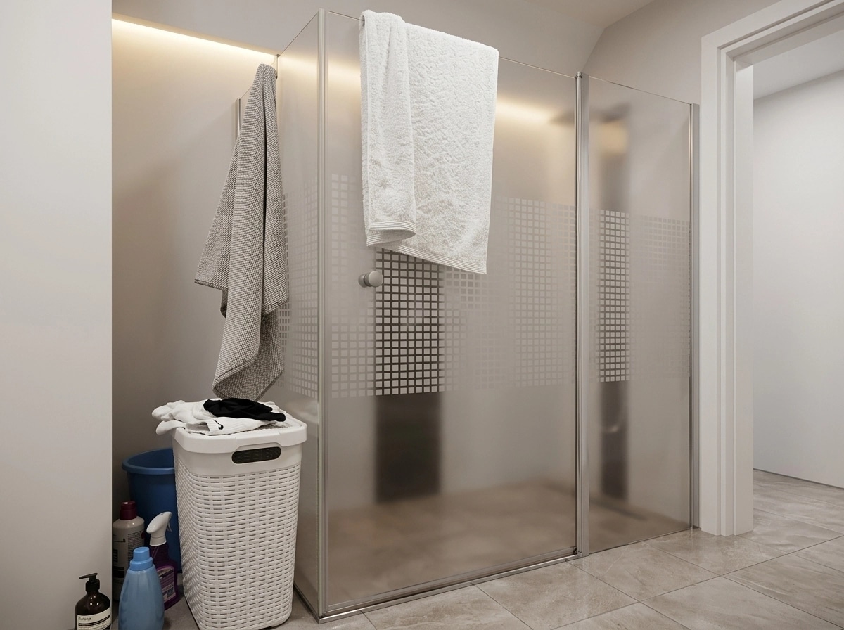 Minimalism Bathroom design — interior photo by GenRoom AI