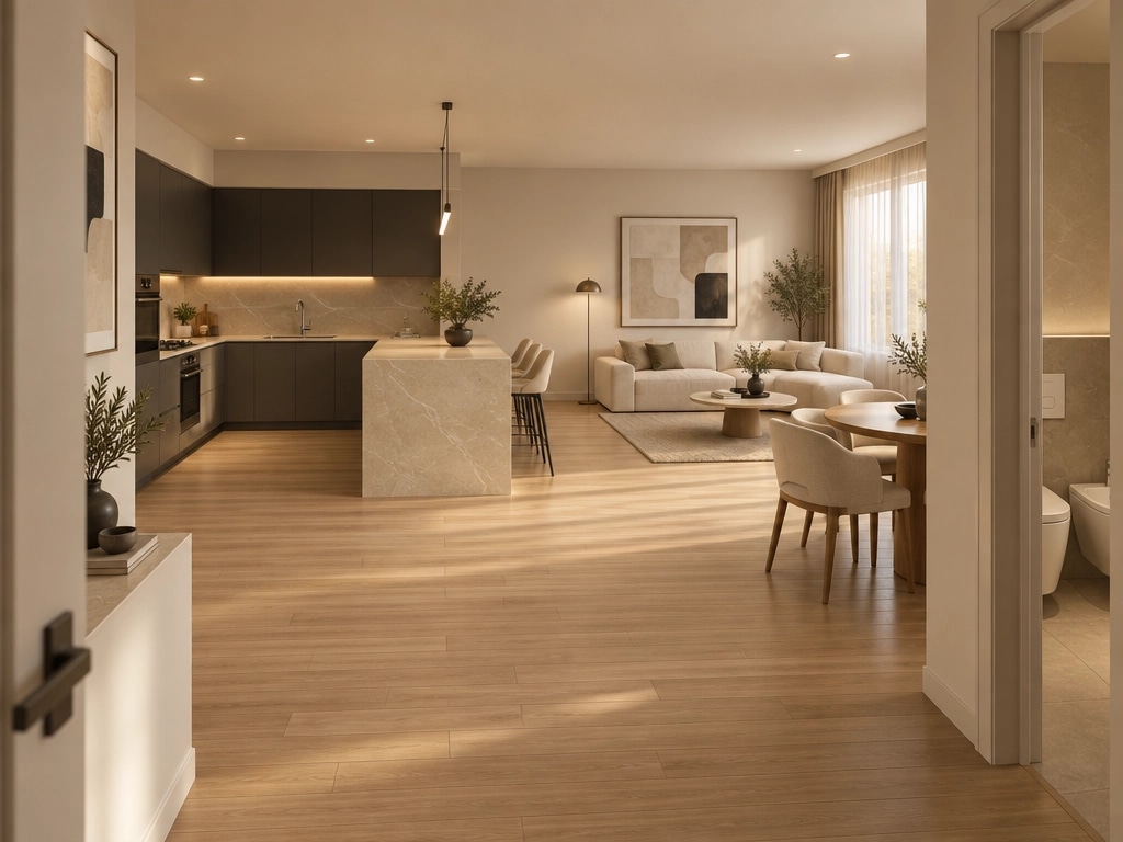 Interior design in Contemporary style — Living Room by GenRoom AI