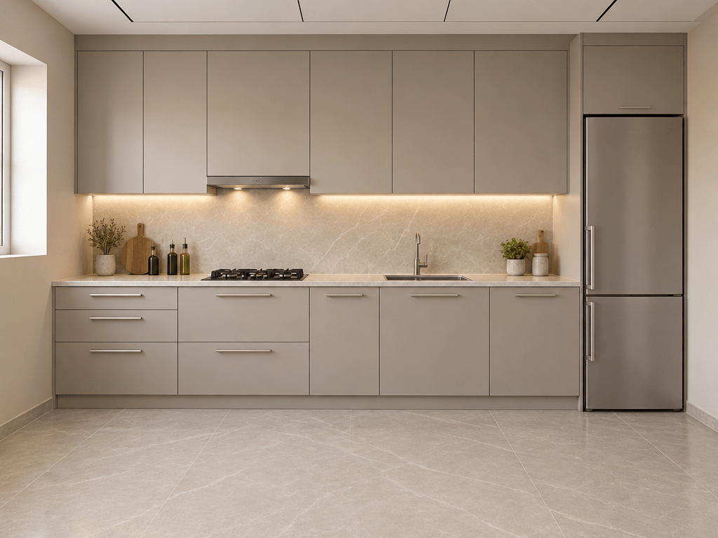 Kitchen interior in no_style style — photo by GenRoom AI