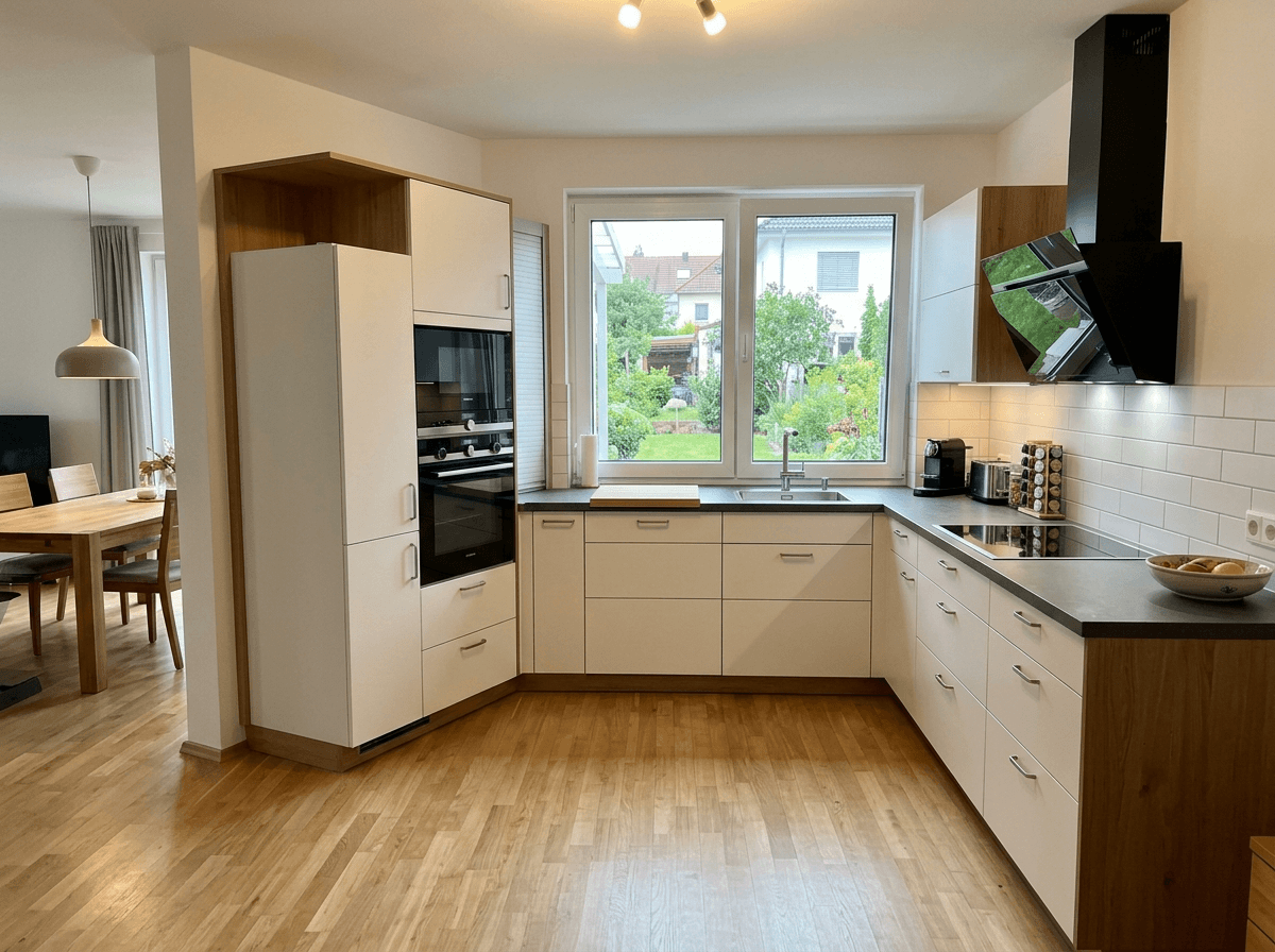 Kitchen interior in no_style style — photo by GenRoom AI