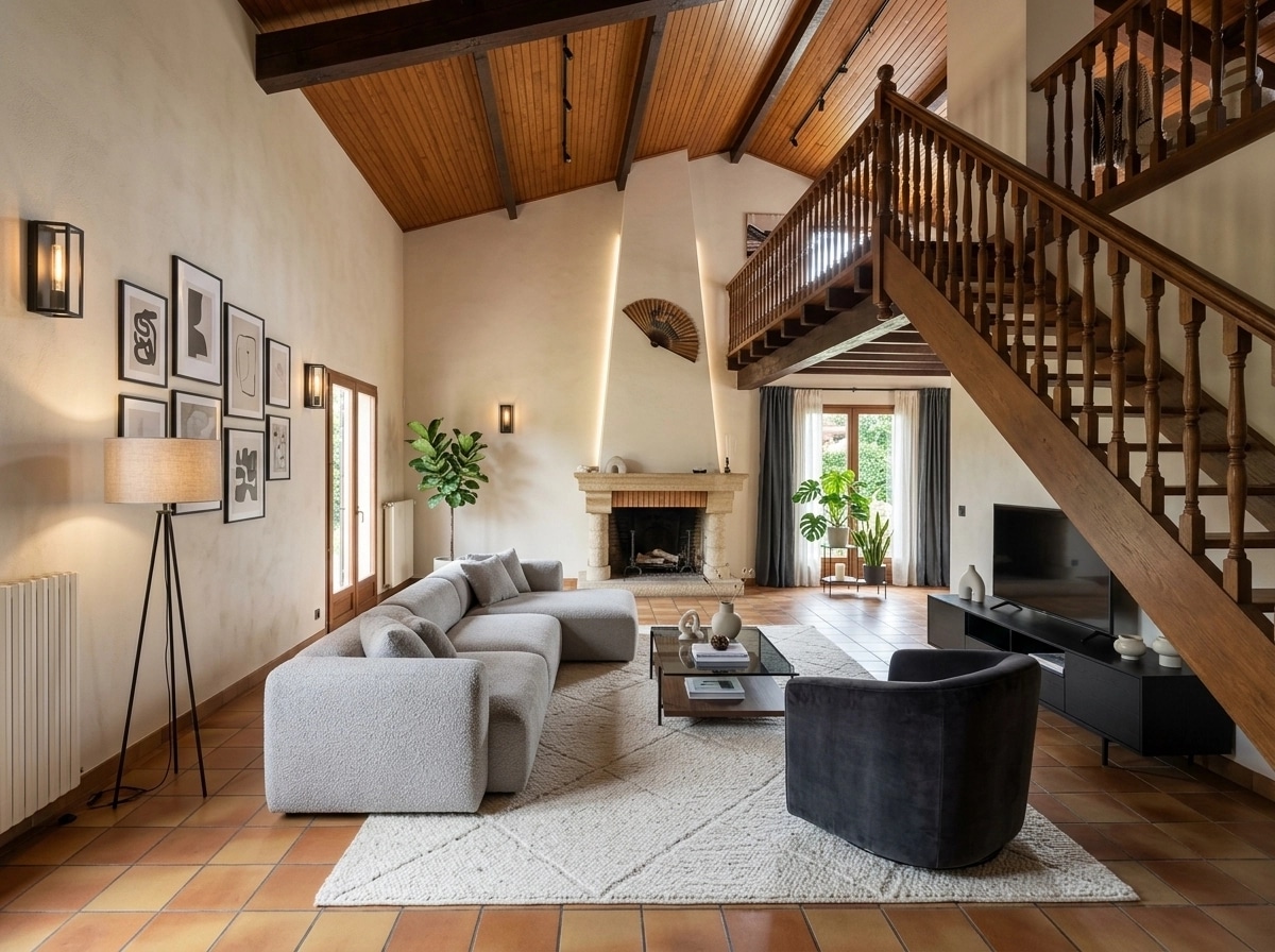 Interior design in Contemporary style — Living Room by GenRoom AI