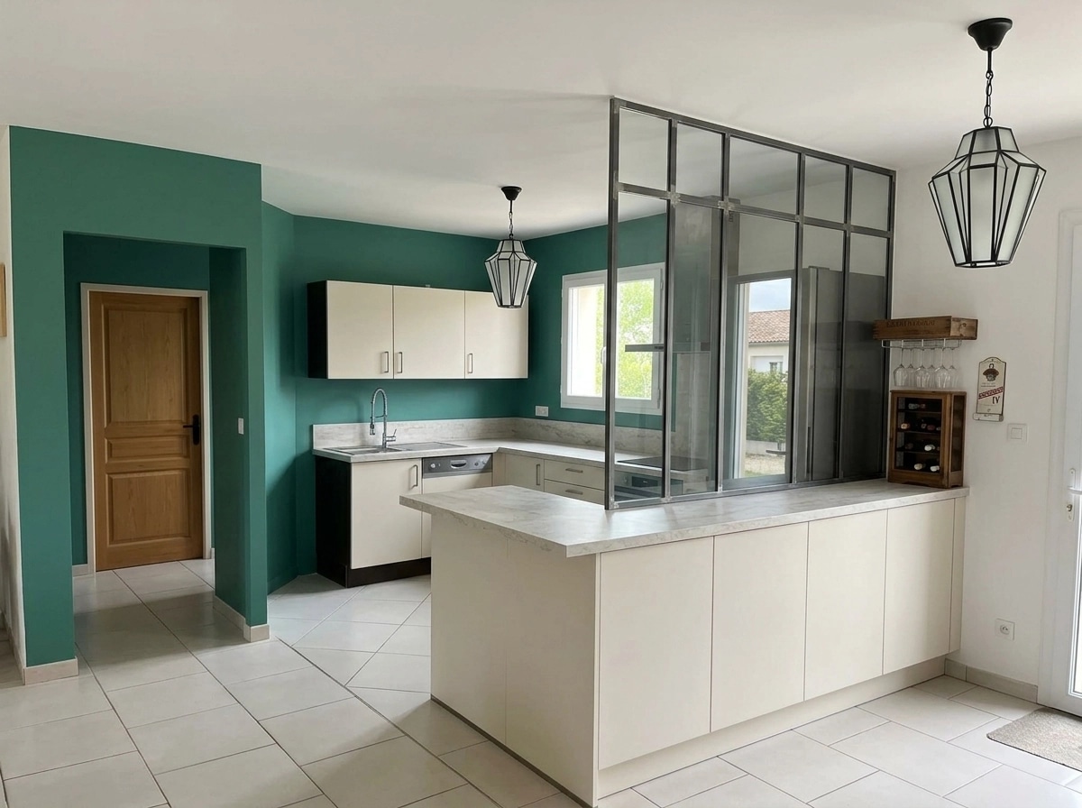 Kitchen interior in no_style style — photo by GenRoom AI