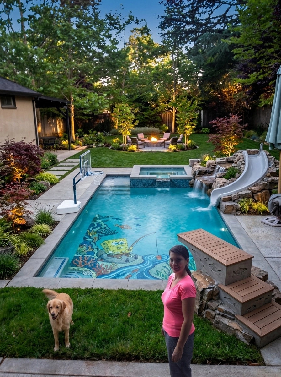 Landscape design in Contemporary Yard style — Yard by GenRoom AI