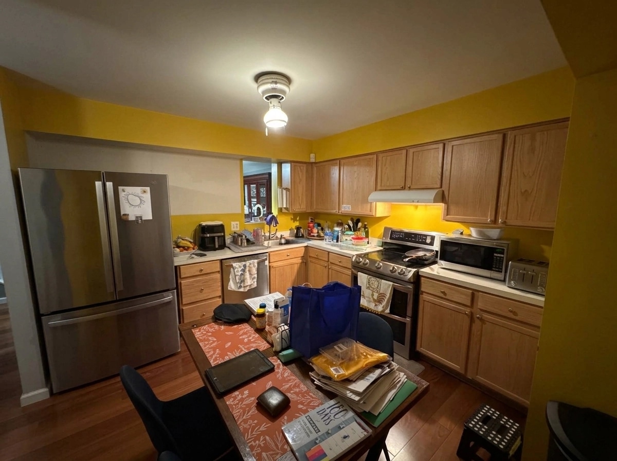 Kitchen interior in no_style style — photo by GenRoom AI