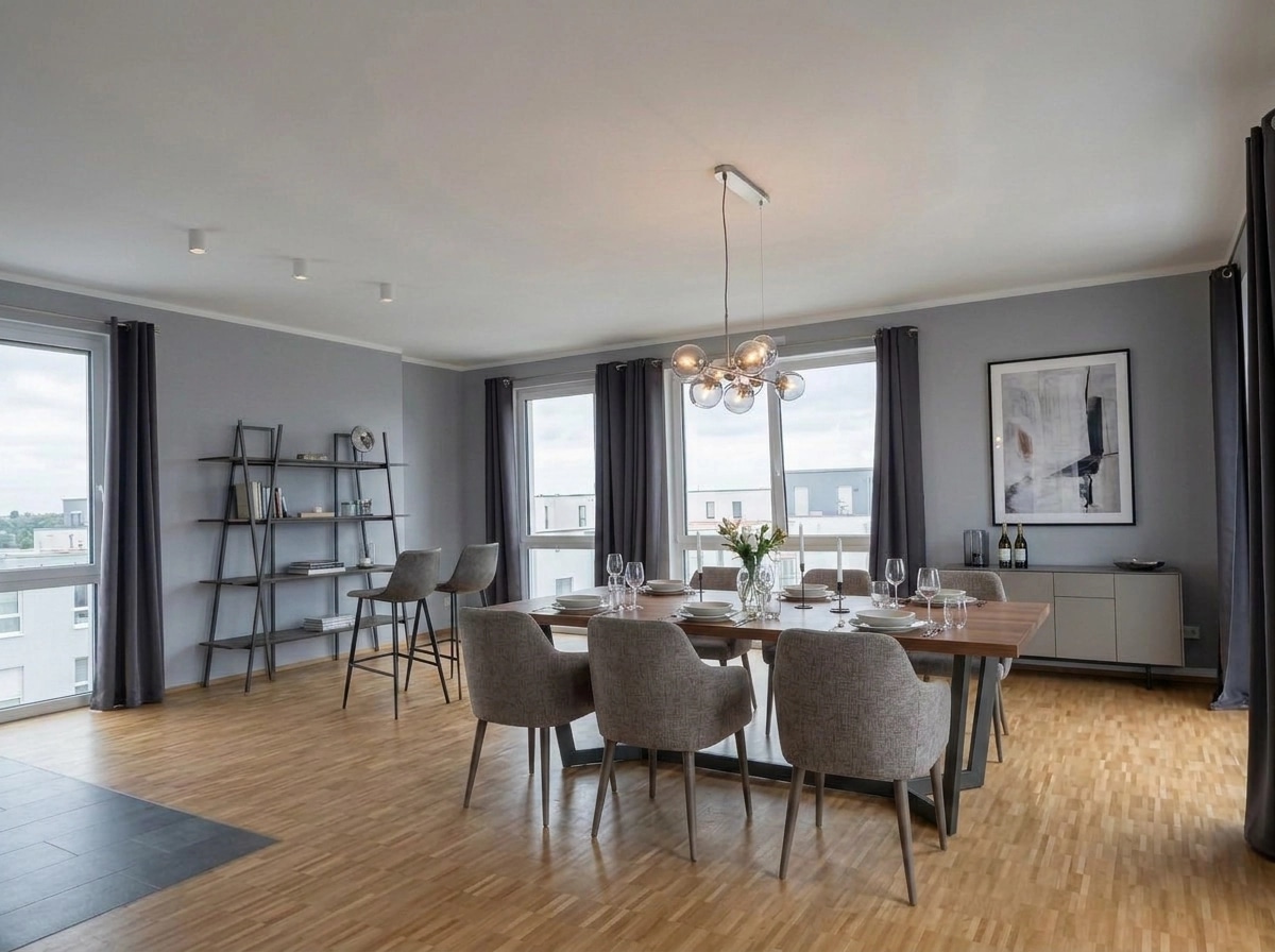 Interior design in Contemporary style — dining_room by GenRoom AI