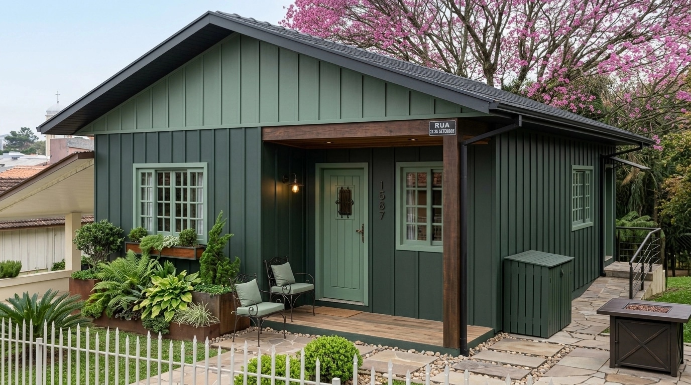 Facade design in Barnhouse Facade style — Facade by GenRoom AI