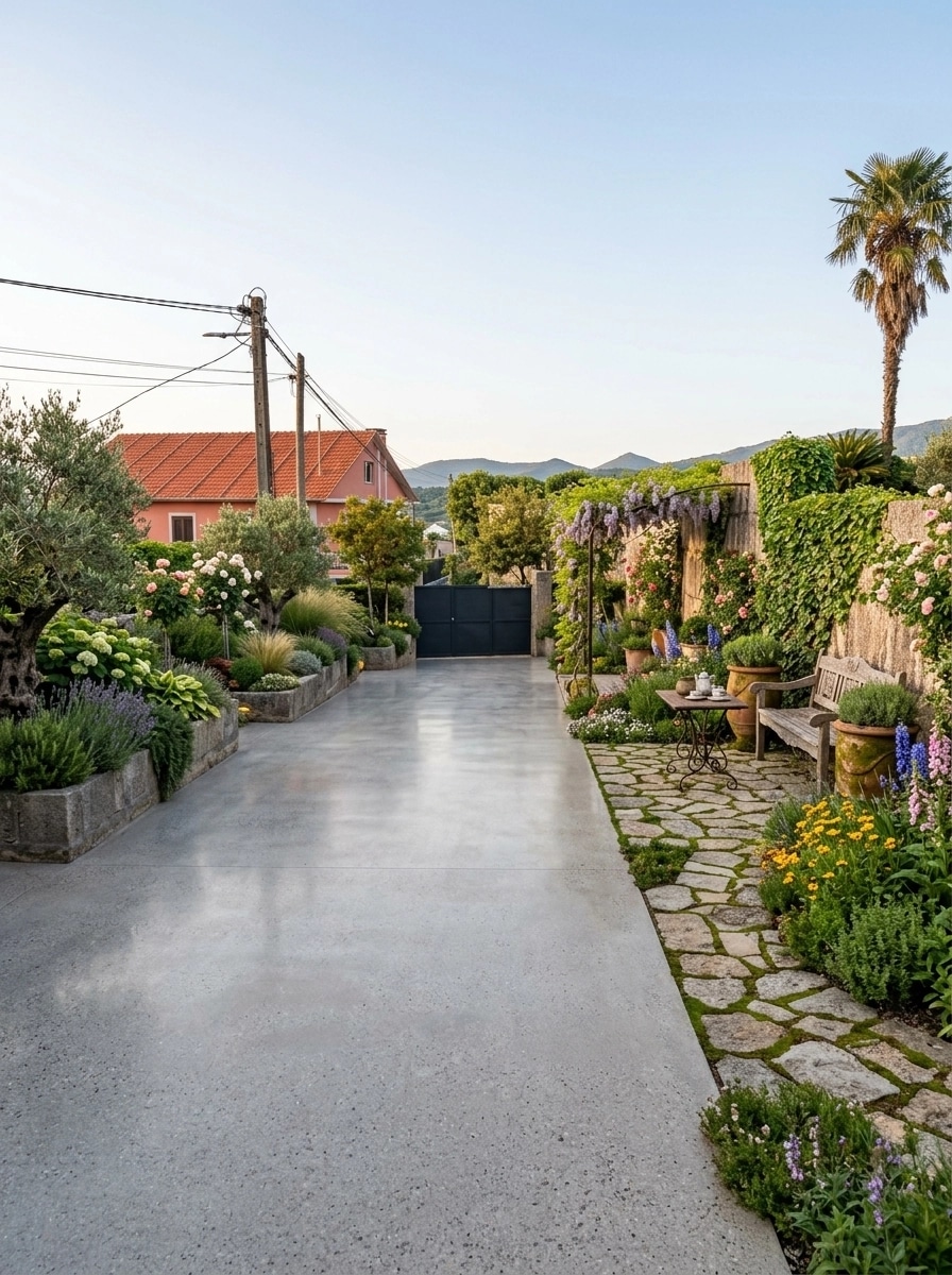 Country Rustic Garden Yard design — yard photo by GenRoom AI