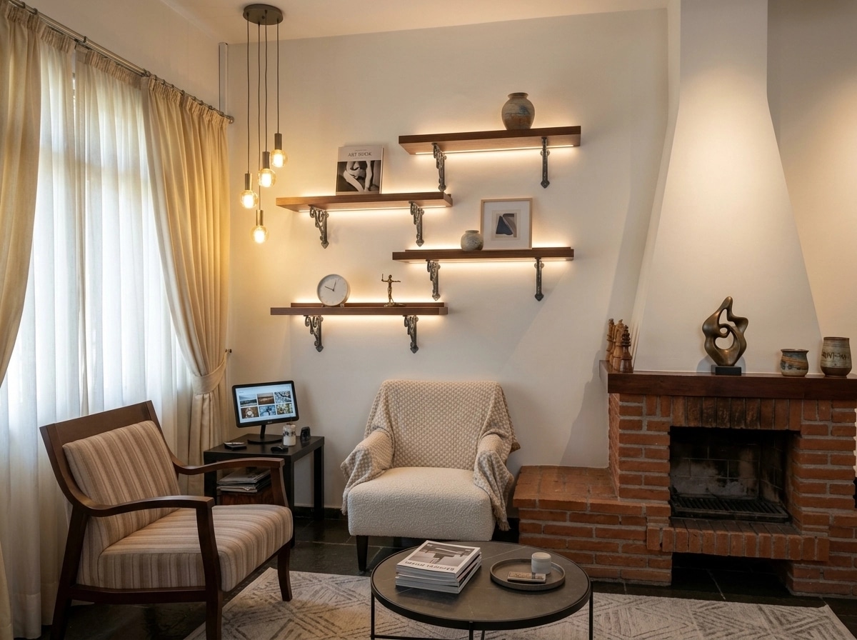 Interior design in Contemporary style — Living Room by GenRoom AI