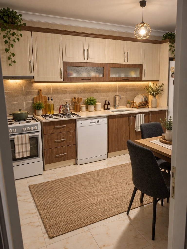 Interior design in Contemporary style — Kitchen by GenRoom AI