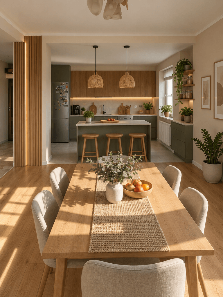 Kitchen interior in no_style style — photo by GenRoom AI